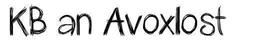 KB an Avoxlost font