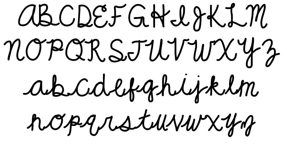 KB Grandeur フォント 標本