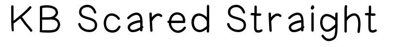 KB Scared Straight font