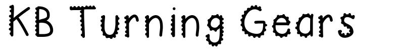 KB Turning Gears font