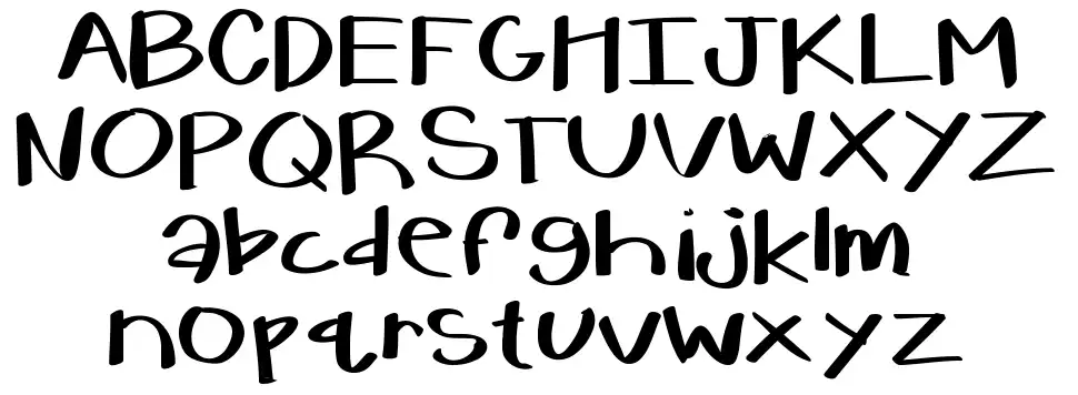 KB Warm Her Upfont specimens