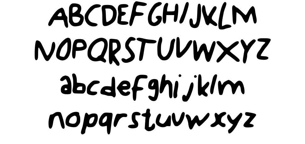 KDG font Örnekler
