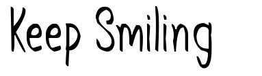 Keep Smiling czcionka