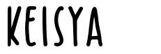 Keisya 字形