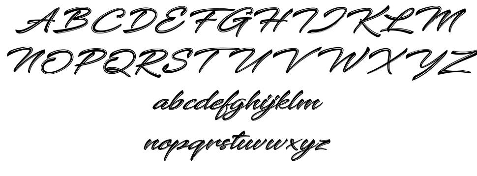 Keshya font specimens