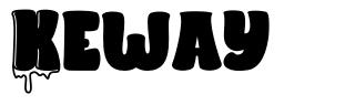 Keway font