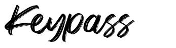 Keypass font