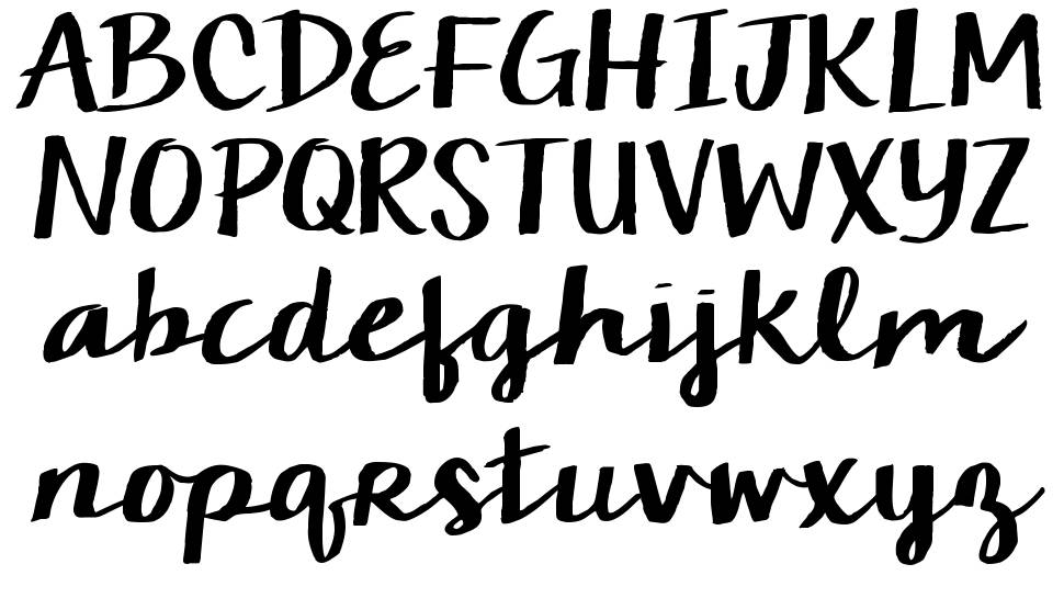KG Chelsea Market Script font specimens