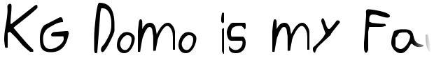 KG Domo is my Favorite