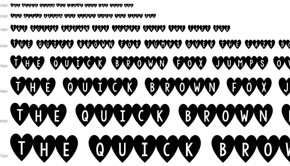 KG I And Love And You font Waterfall