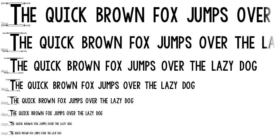 KG Modern Monogramfont waterfall