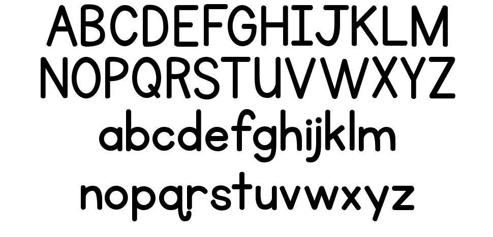KG Primary Penmanship font Örnekler
