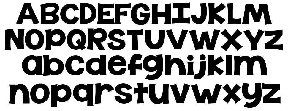KG The Last Timefont specimens
