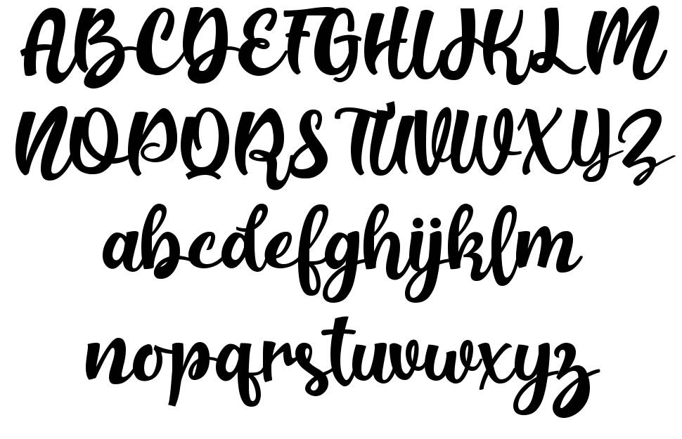 Khaleiyfa font Örnekler