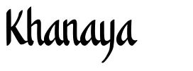 Khanaya font