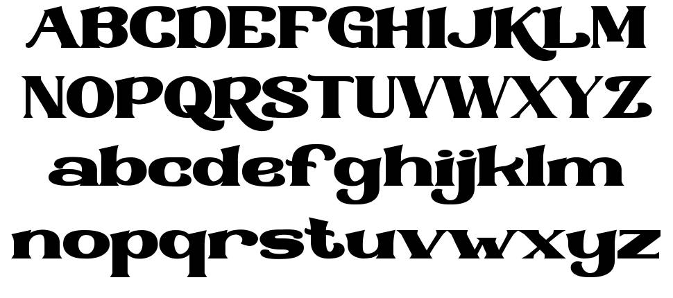 Kharinniswa font specimens