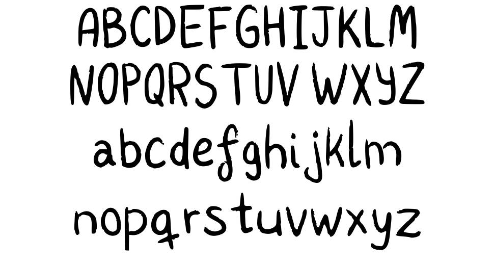 Kharu font Örnekler