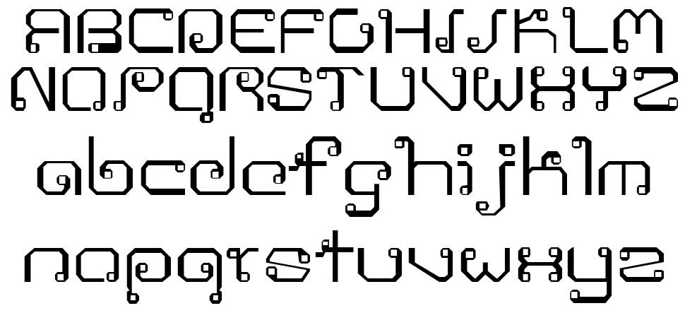 Khmer 字形 标本