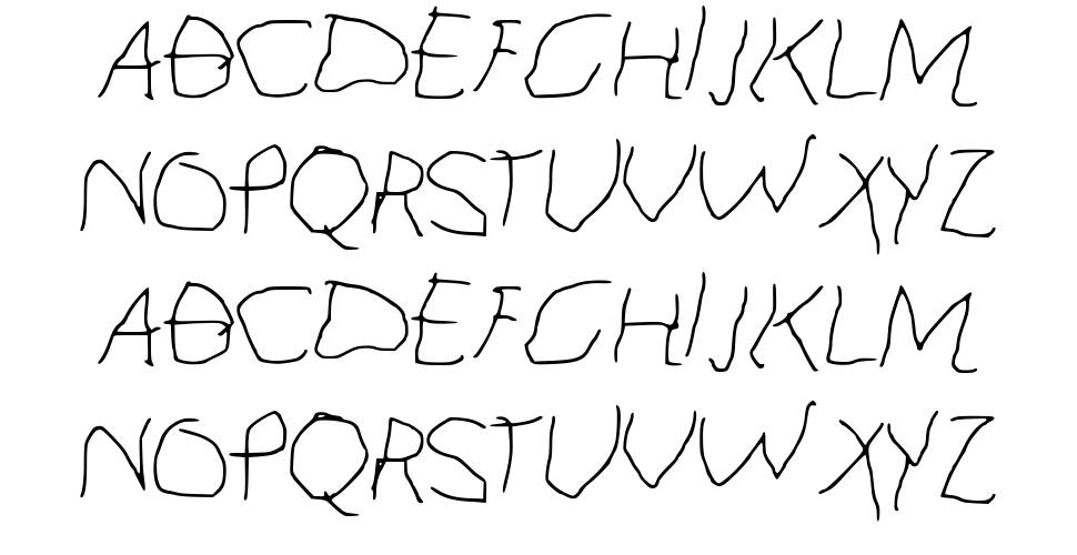 Kid Font font specimens