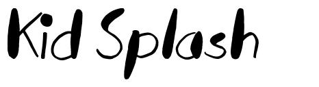 Kid Splash font