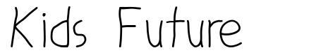 Kids Future 字形