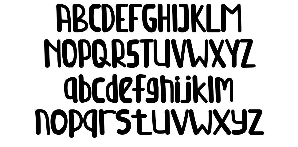 Kidstime font specimens