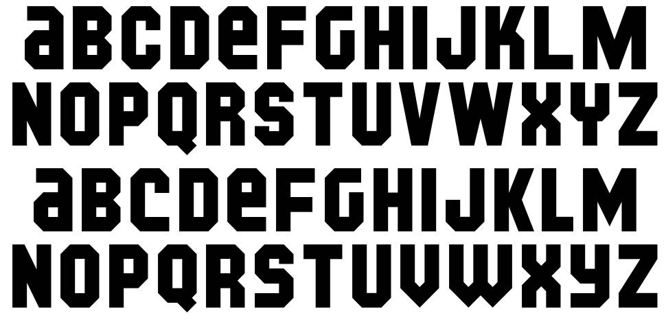 Kijkwijzer font specimens