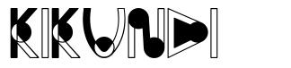 Kikundi font