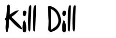 Kill Dill шрифт