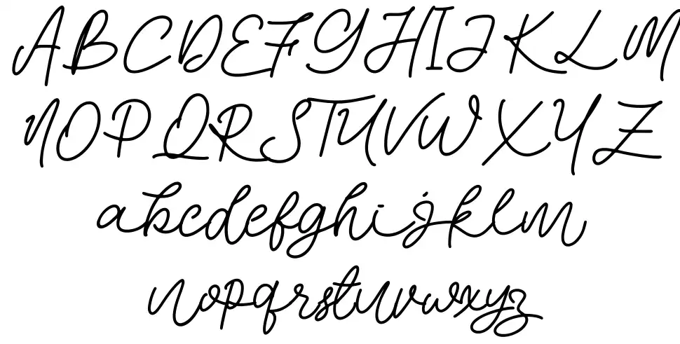 Killara schriftart vorschau