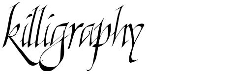Killigraphy