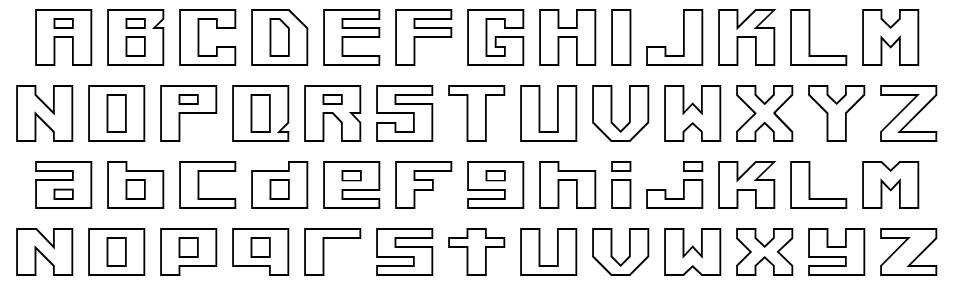 Kiloton font Örnekler
