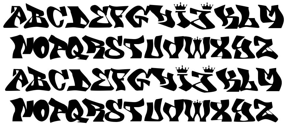 King David font