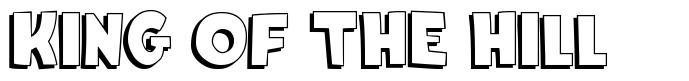 King Of The Hill font