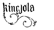 Kingjola font