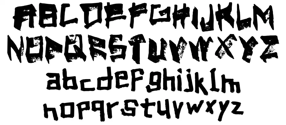 Kingofffont specimens