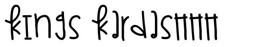Kings Kardashhh шрифт