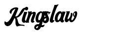 Kingslaw font