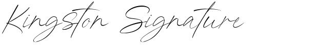 Kingston Signature