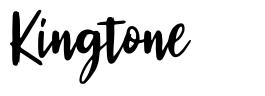 Kingtone шрифт