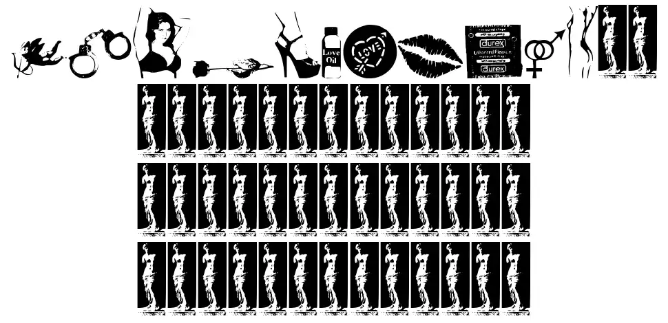 Kinky Valentine font by Blonde Fonts FontRiver