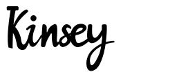 Kinsey font