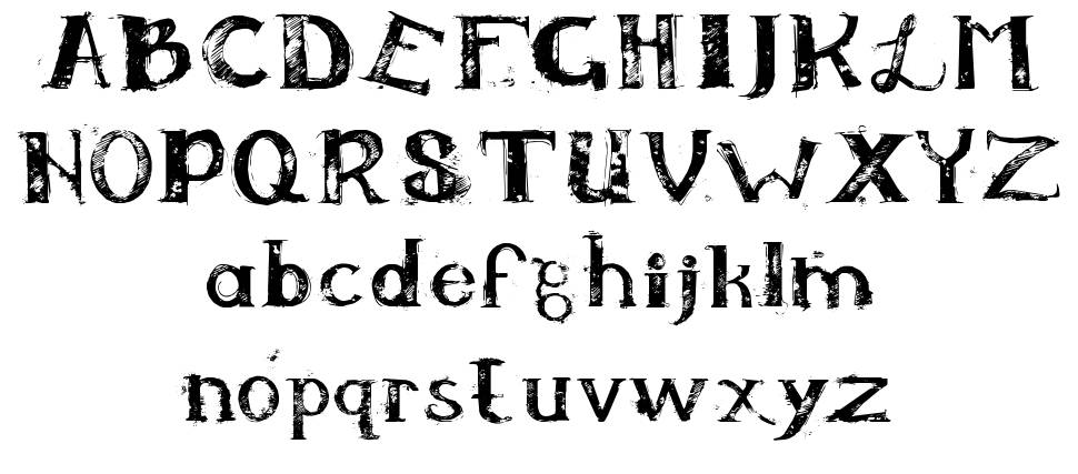 KiraLynn font specimens