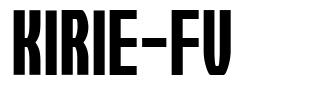 Kirie-Fu шрифт