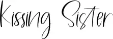 Kissing Sister font