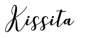 Kissita 字形