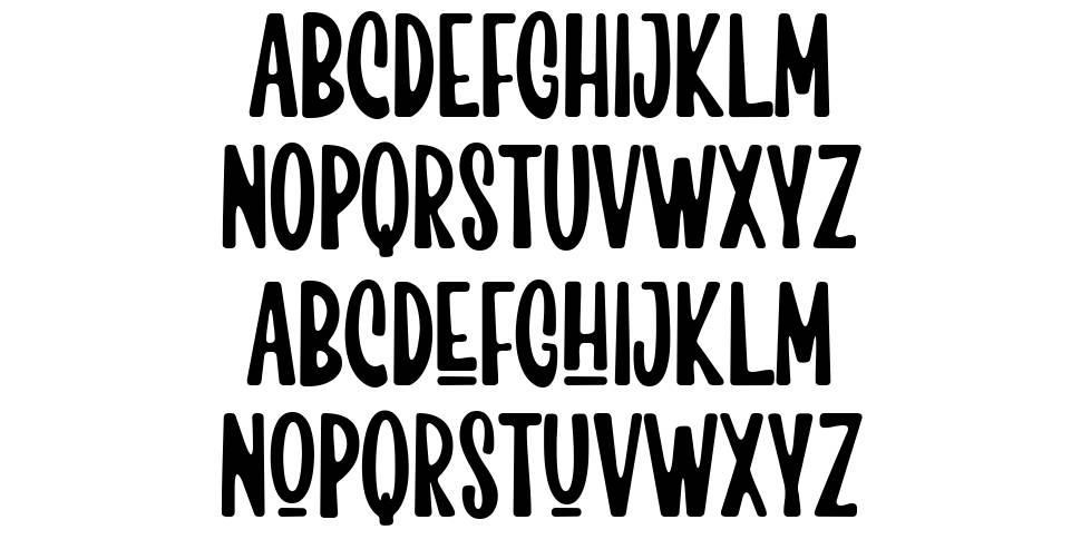 Kiti Cuties Round font specimens