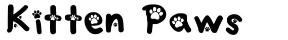 Kitten Paws 字形