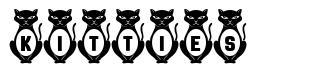 Kitties шрифт