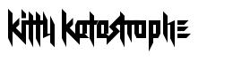 Kitty Katastrophe 字形